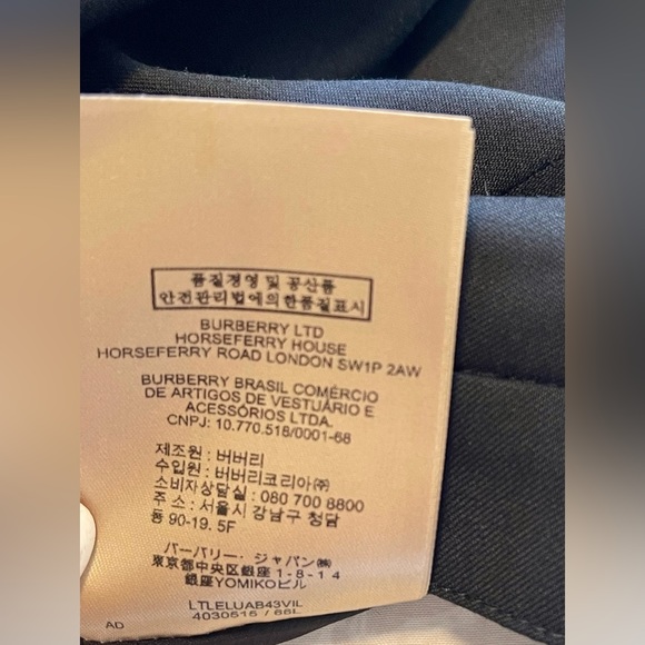 Burberry London England 100% MIDI Wool Skirt - Picture 7 of 14